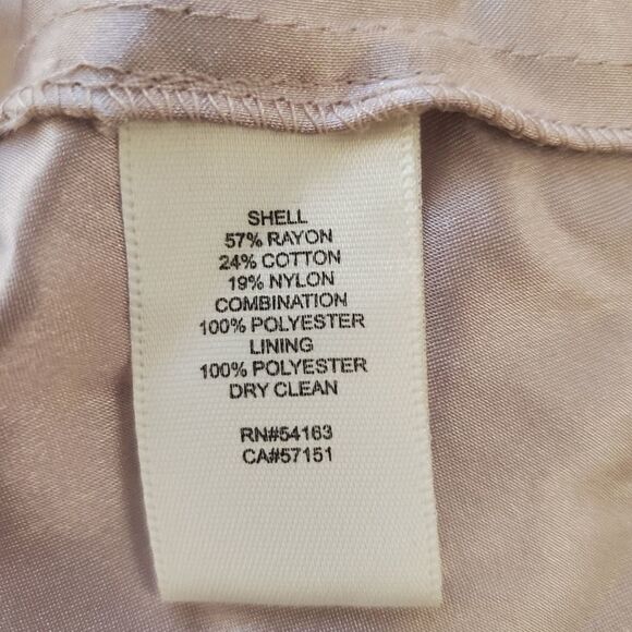 Eliza J Beaded Lace & Chiffon Gown Size 8 - Picture 12 of 12